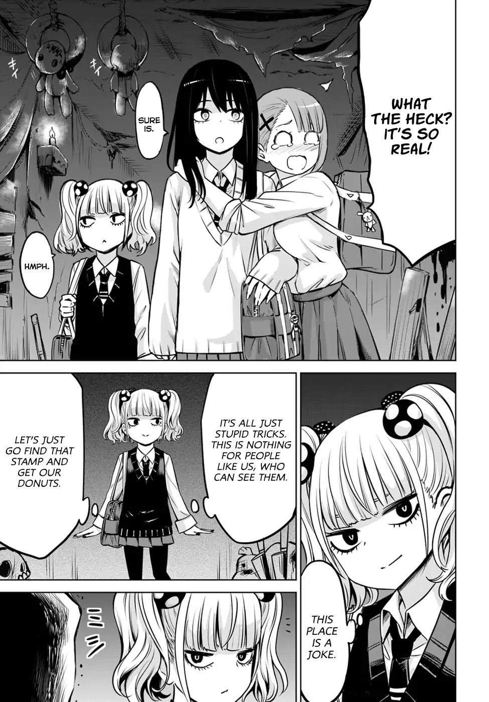 The Girl Who Can See Them Chapter 18 page 3 - Chapter 18
