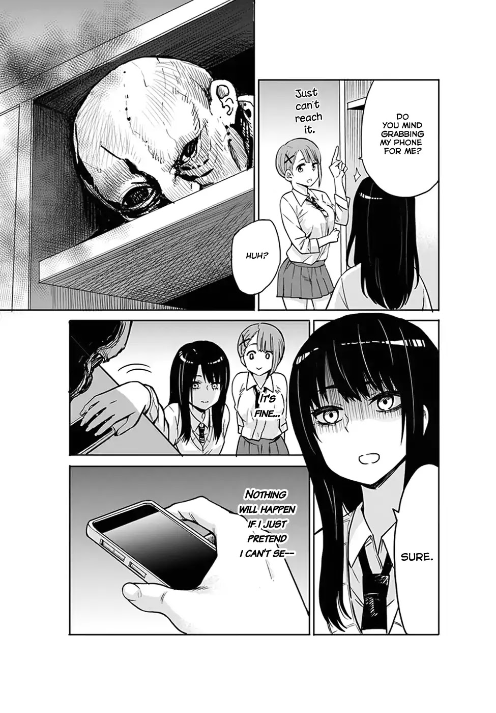 The Girl Who Can See Them Chapter 2 page 13 - Chapter 2