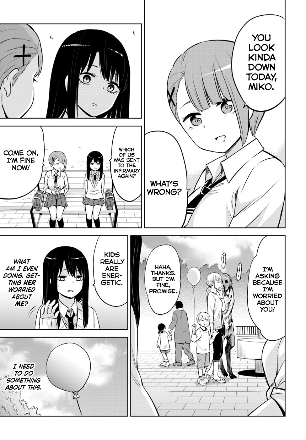 The Girl Who Can See Them Chapter 20 page 11 - Chapter 20