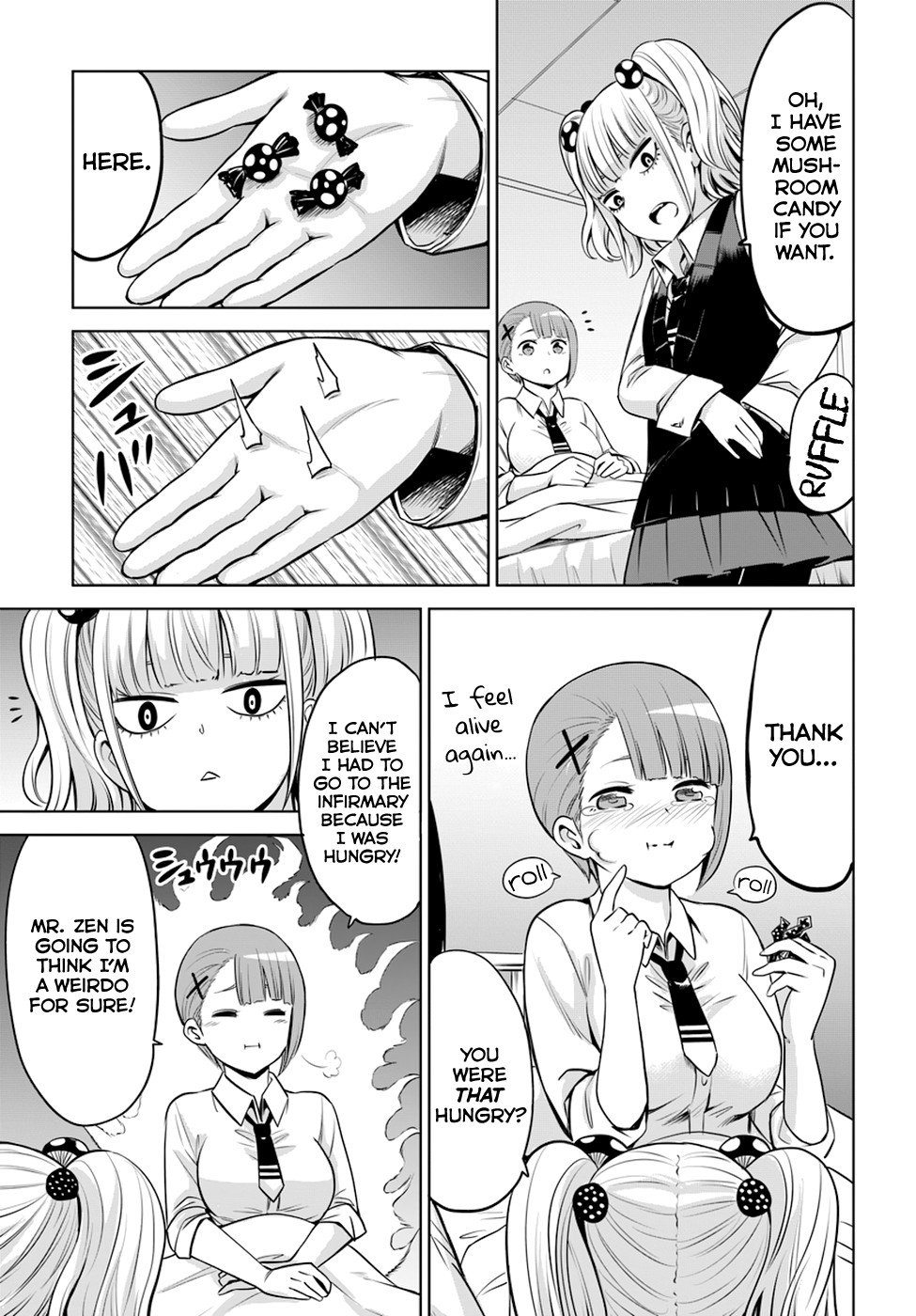 The Girl Who Can See Them Chapter 20 page 3 - Chapter 20