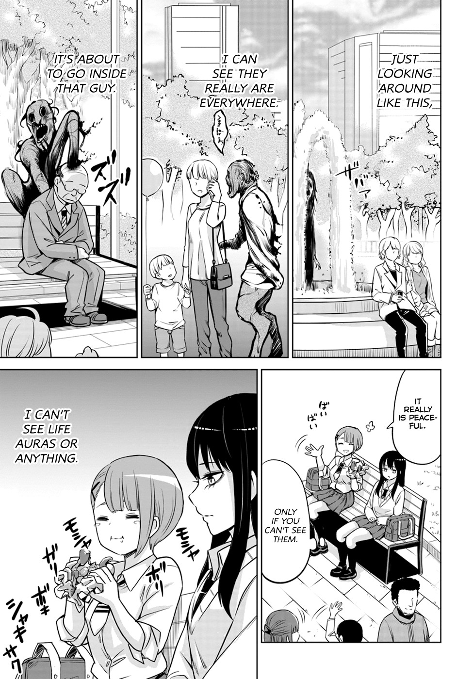 The Girl Who Can See Them Chapter 20 page 9 - Chapter 20