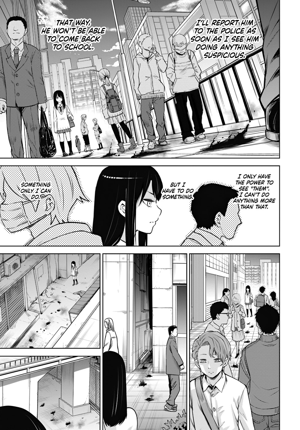 The Girl Who Can See Them Chapter 21 page 13 - Chapter 21