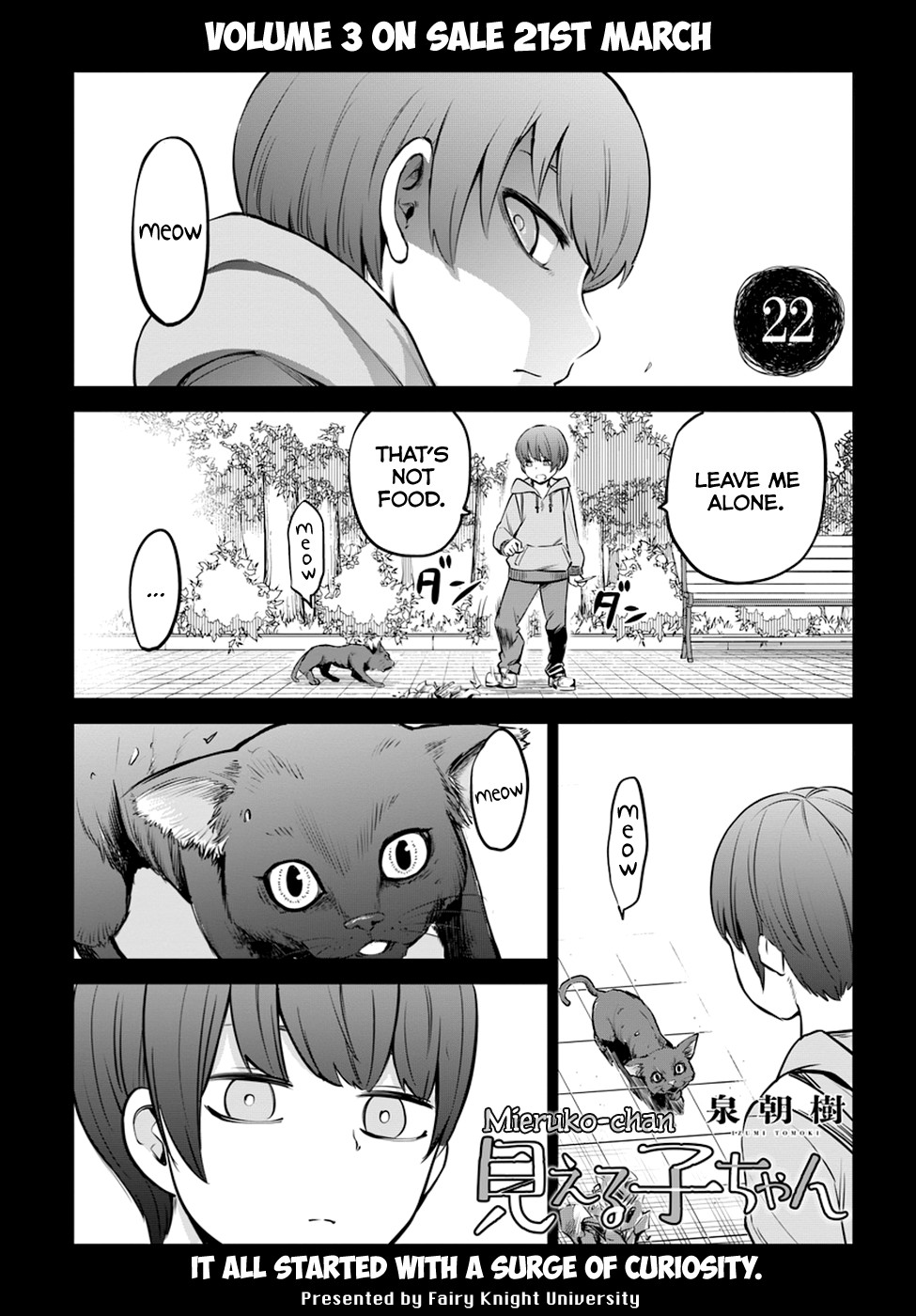 The Girl Who Can See Them Chapter 22 page 1 - Chapter 22