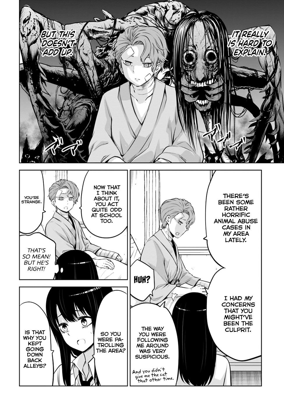 The Girl Who Can See Them Chapter 22 page 8 - Chapter 22