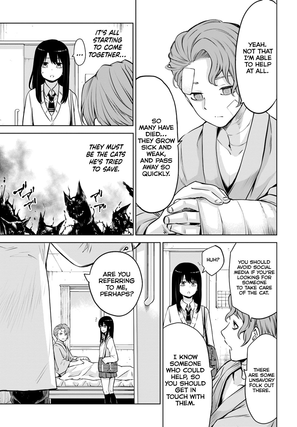 The Girl Who Can See Them Chapter 22 page 9 - Chapter 22