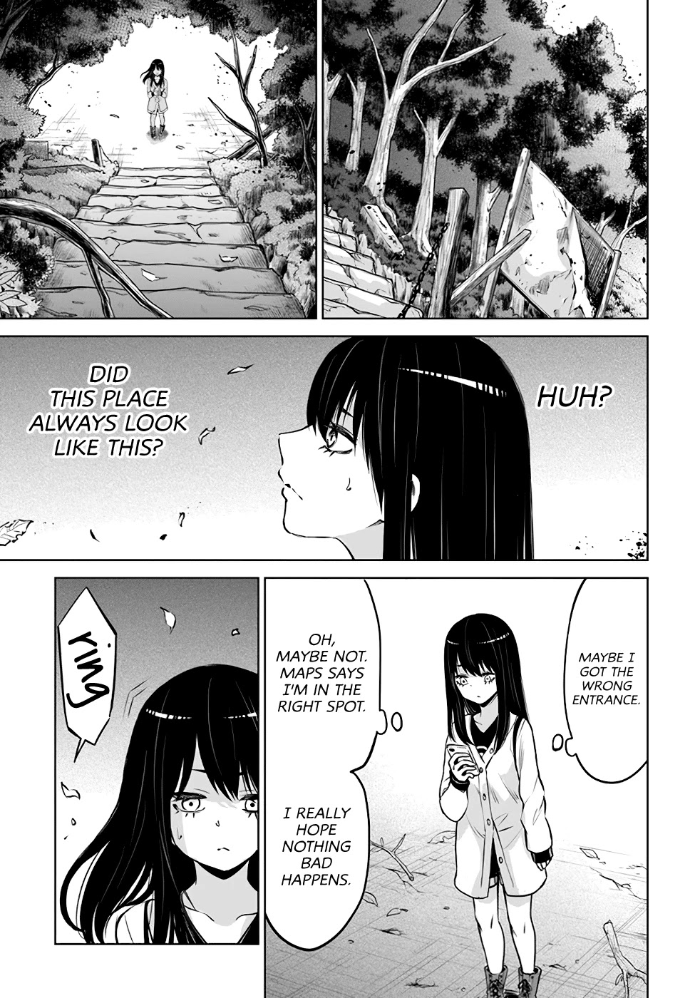 The Girl Who Can See Them Chapter 26 page 15 - Chapter 26