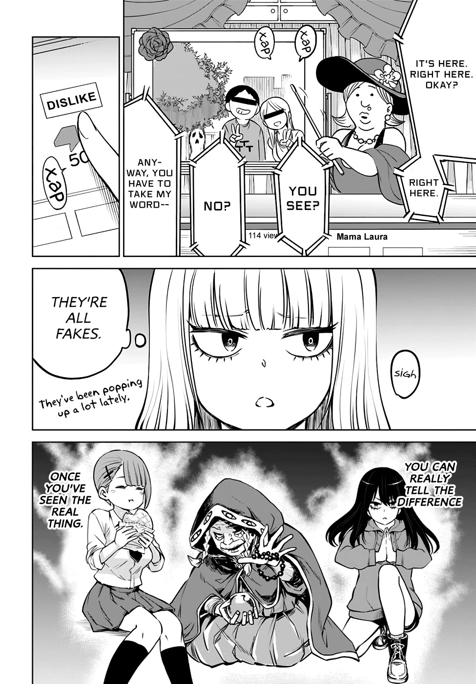 The Girl Who Can See Them Chapter 26 page 2 - Chapter 26