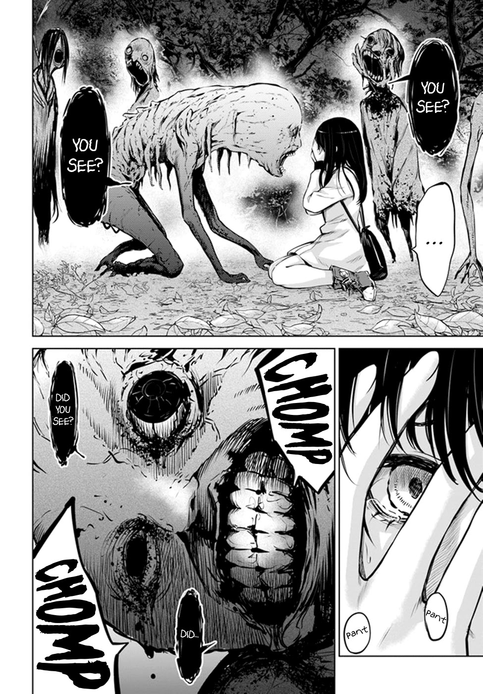 The Girl Who Can See Them Chapter 27 page 8 - Chapter 27