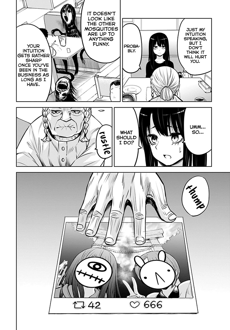The Girl Who Can See Them Chapter 28 page 12 - Chapter 28