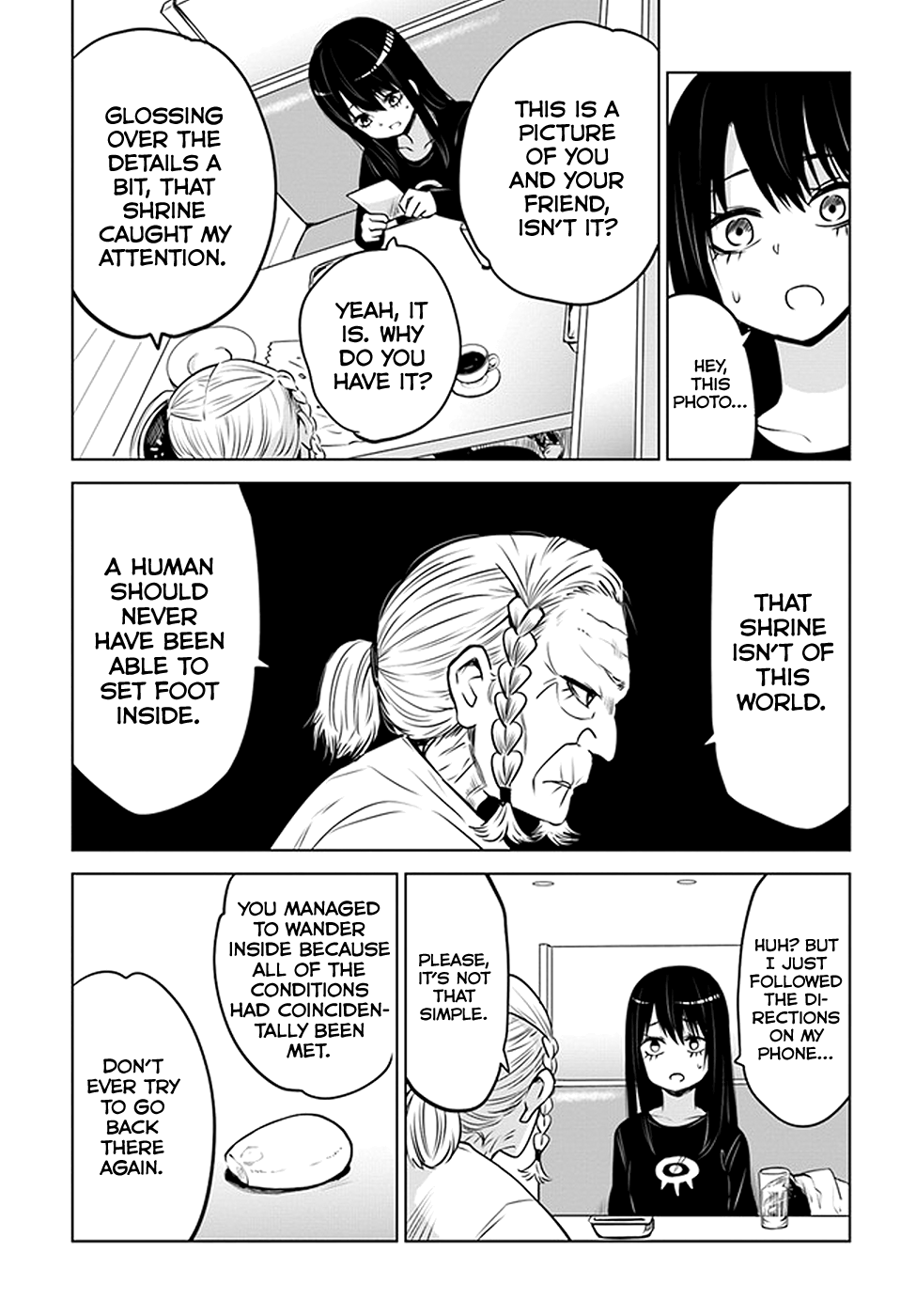 The Girl Who Can See Them Chapter 28 page 13 - Chapter 28