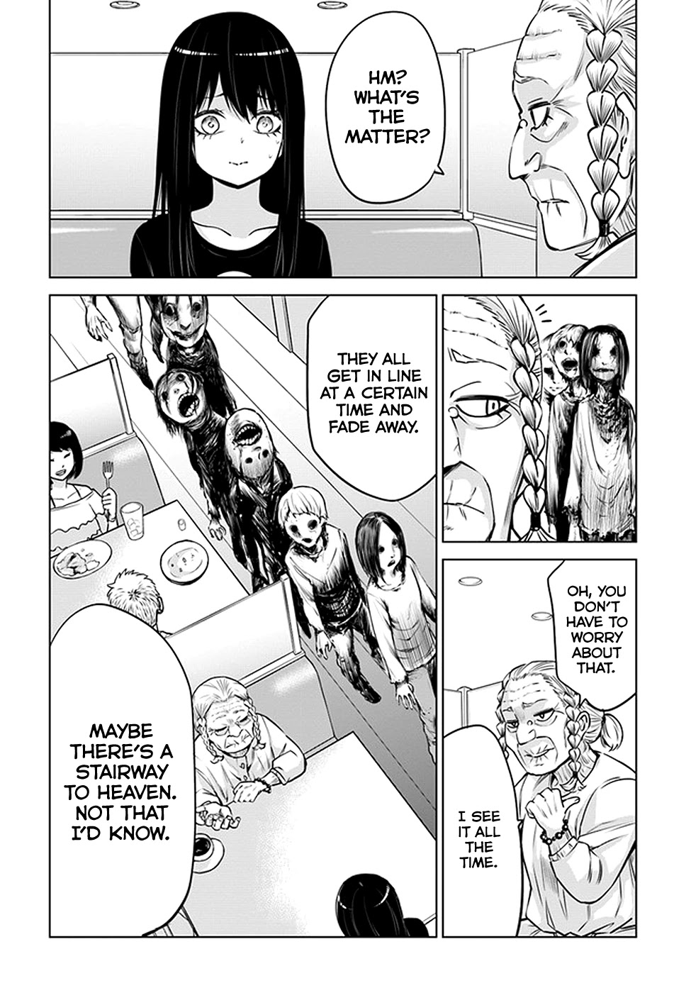 The Girl Who Can See Them Chapter 28 page 17 - Chapter 28