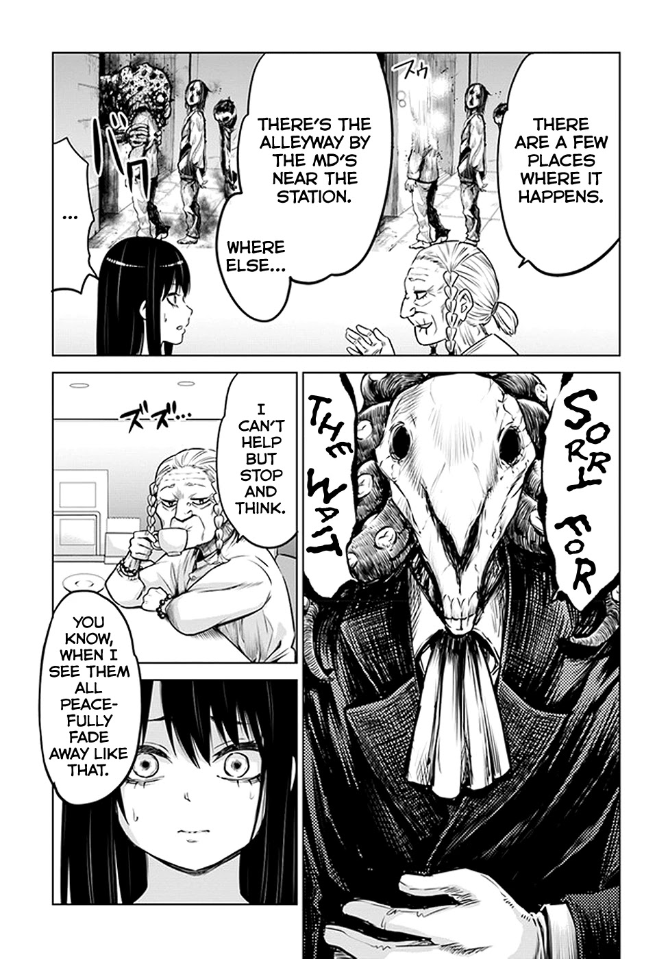 The Girl Who Can See Them Chapter 28 page 18 - Chapter 28