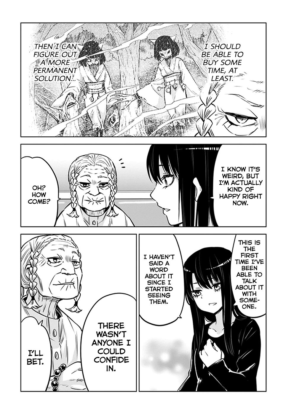 The Girl Who Can See Them Chapter 28 page 27 - Chapter 28