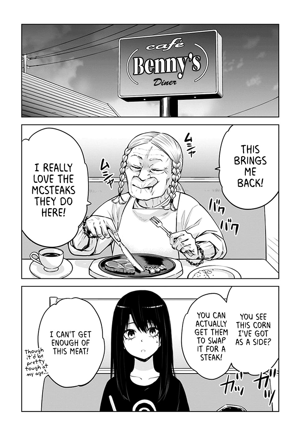 The Girl Who Can See Them Chapter 28 page 4 - Chapter 28
