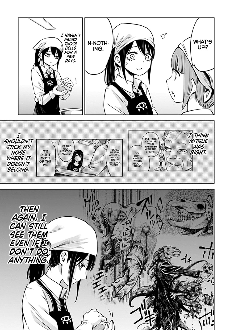 The Girl Who Can See Them Chapter 29 page 9 - Chapter 29