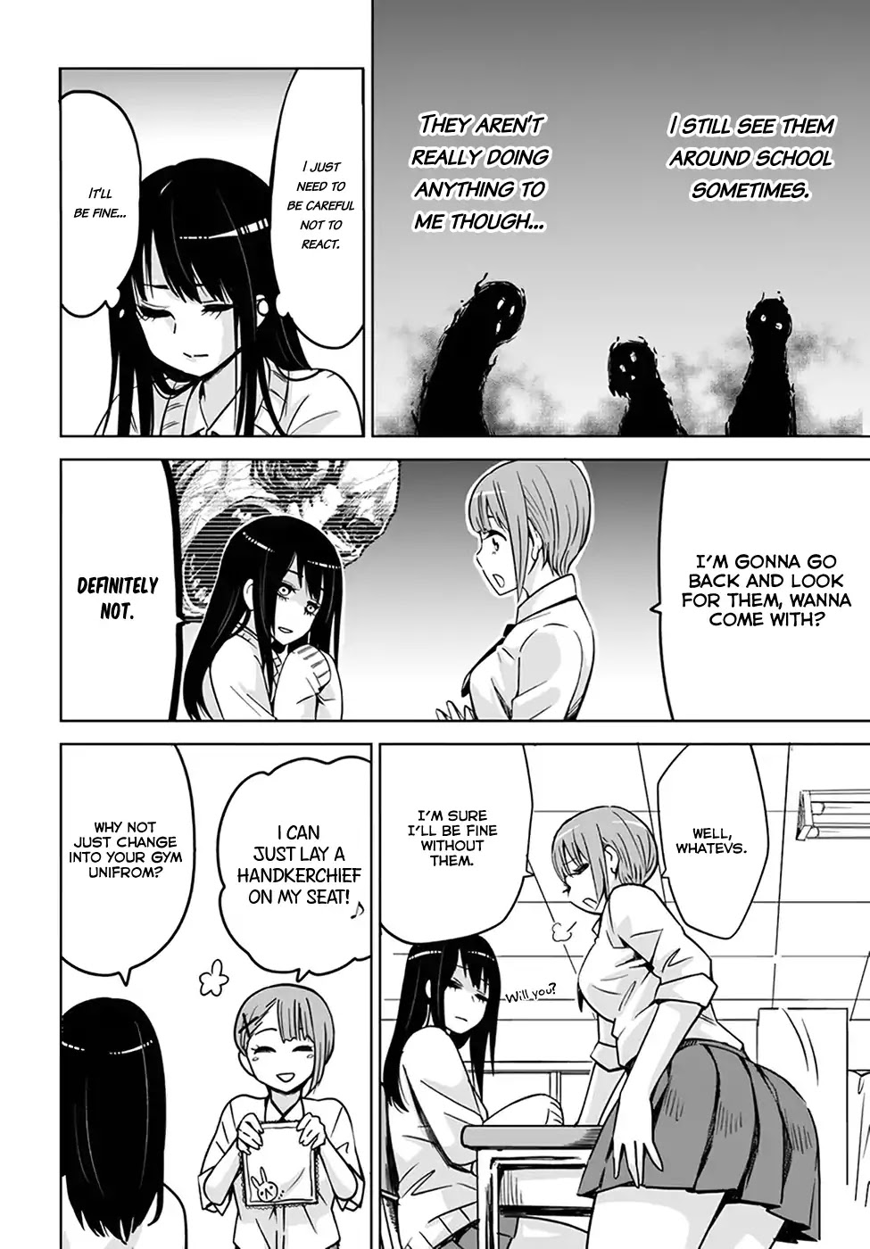 The Girl Who Can See Them Chapter 3 page 2 - Chapter 3