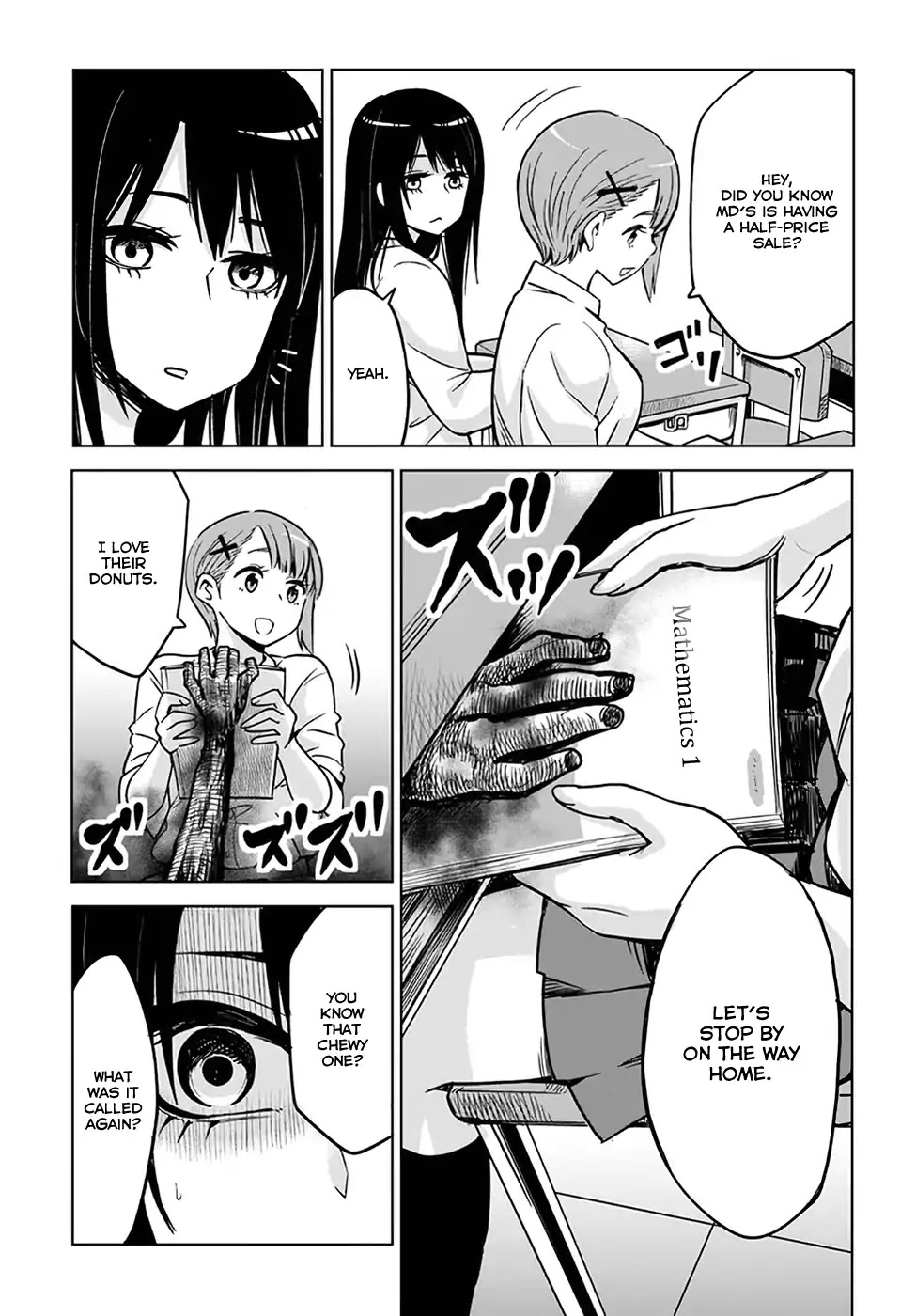 The Girl Who Can See Them Chapter 3 page 3 - Chapter 3