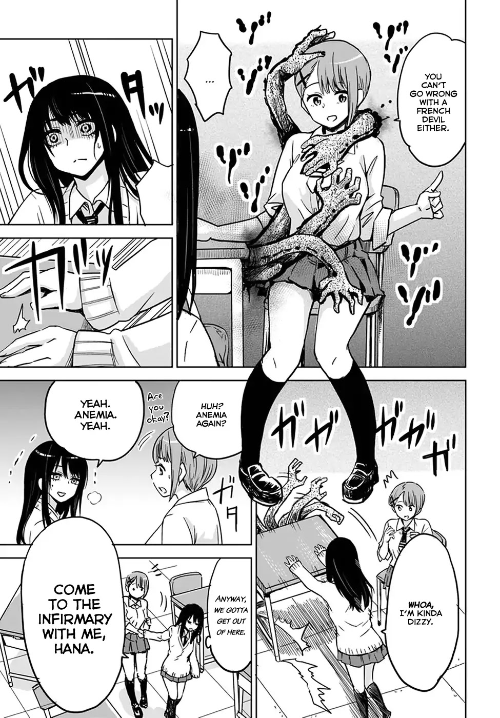 The Girl Who Can See Them Chapter 3 page 5 - Chapter 3