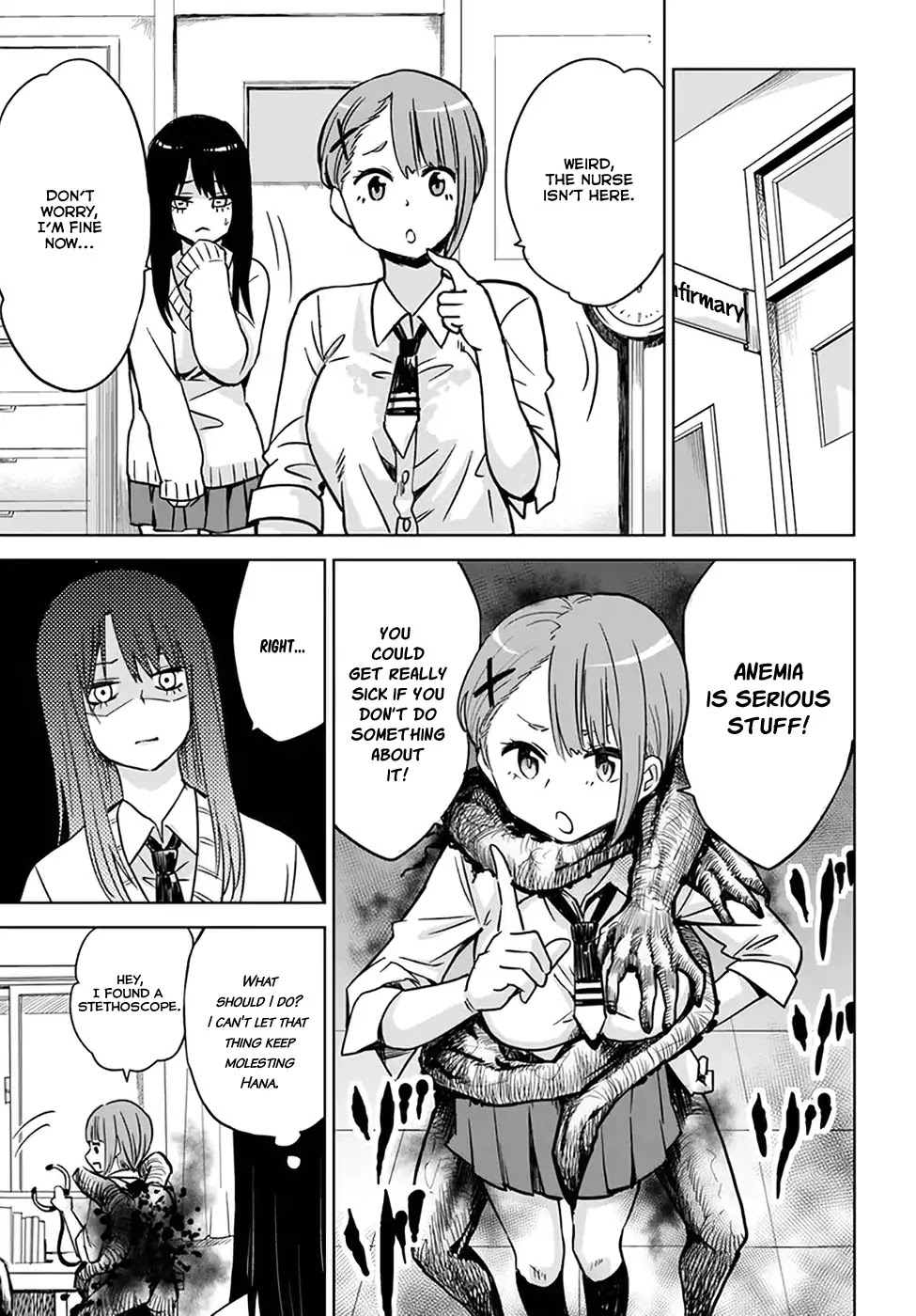 The Girl Who Can See Them Chapter 3 page 7 - Chapter 3