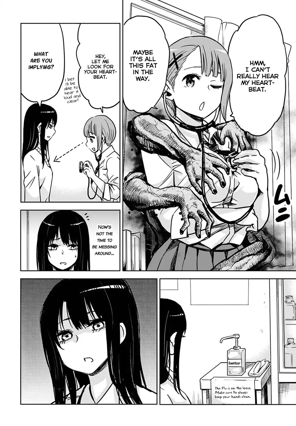The Girl Who Can See Them Chapter 3 page 8 - Chapter 3