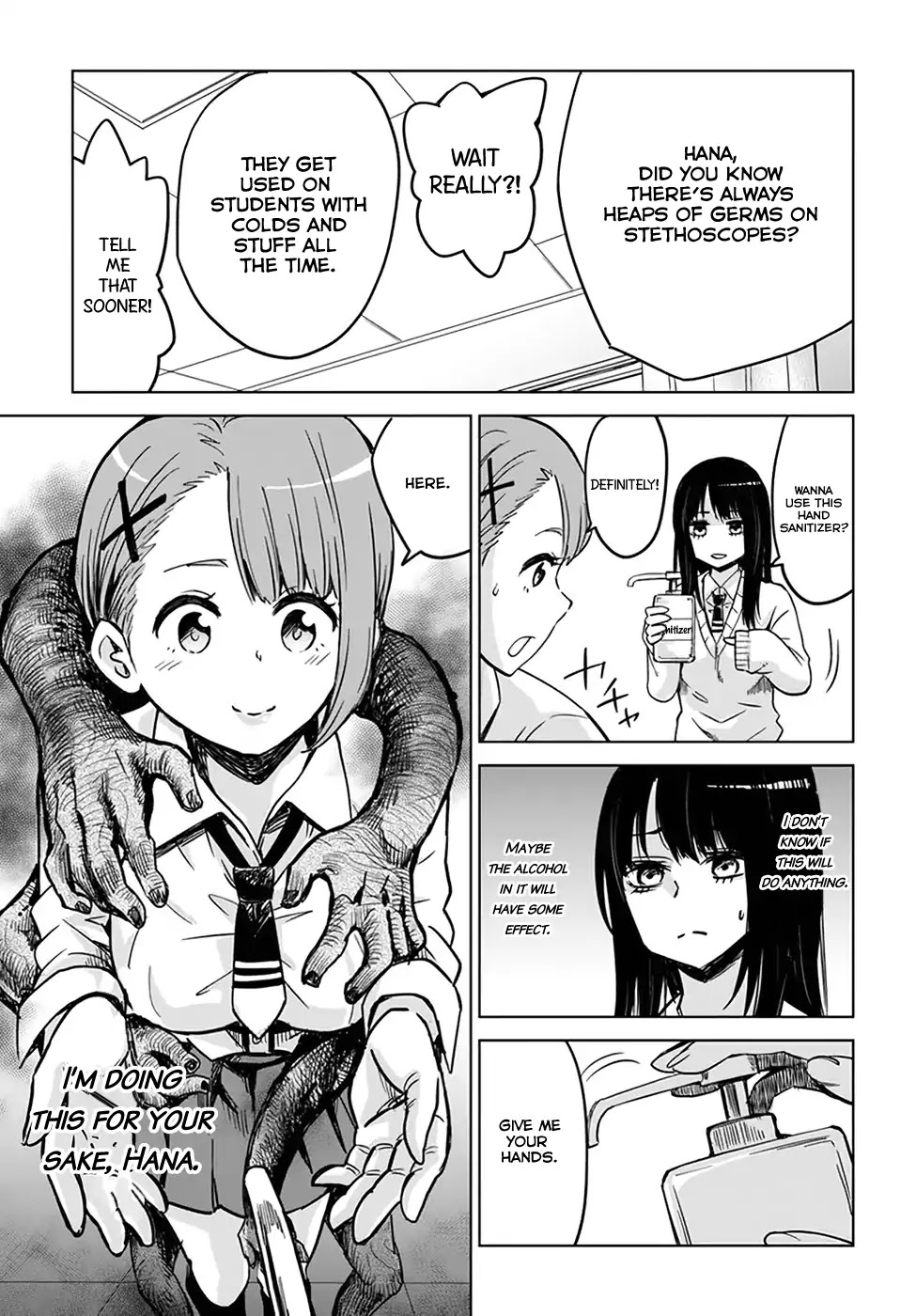The Girl Who Can See Them Chapter 3 page 9 - Chapter 3