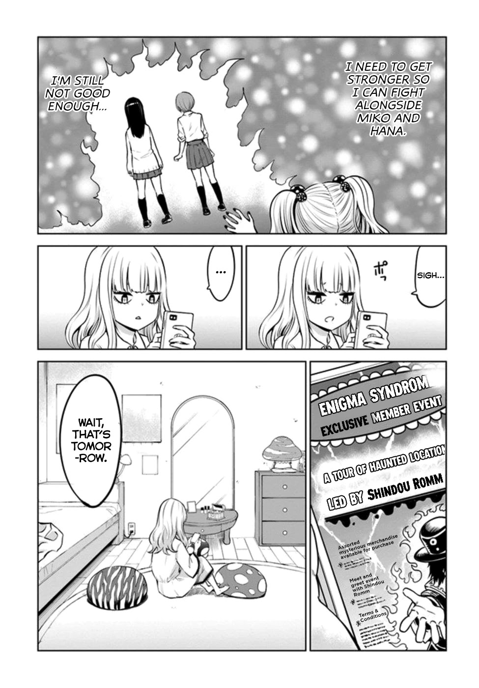 The Girl Who Can See Them Chapter 32 page 3 - Chapter 32