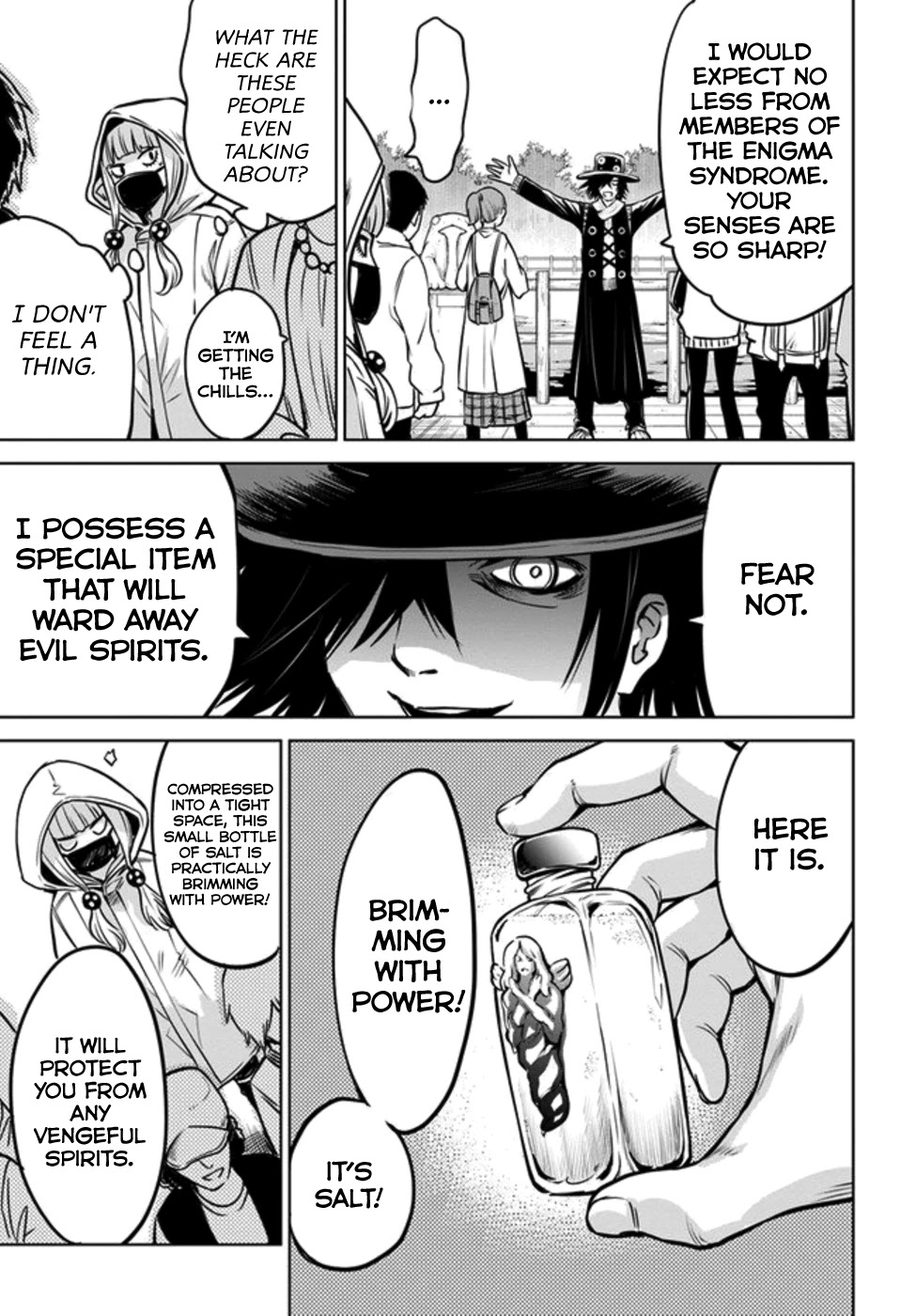 The Girl Who Can See Them Chapter 32 page 7 - Chapter 32
