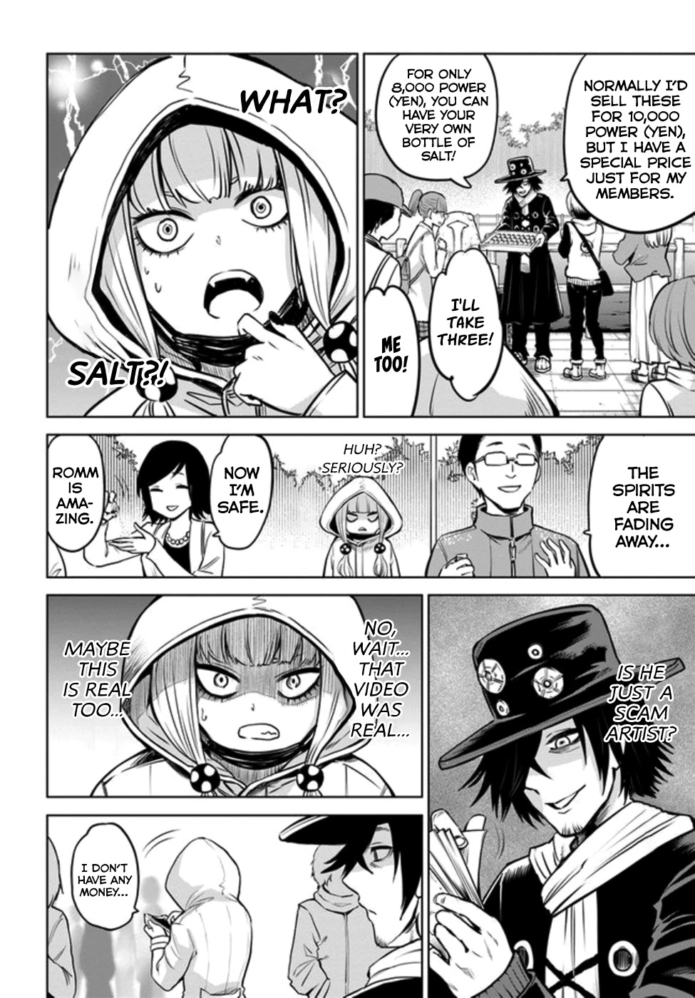 The Girl Who Can See Them Chapter 32 page 8 - Chapter 32