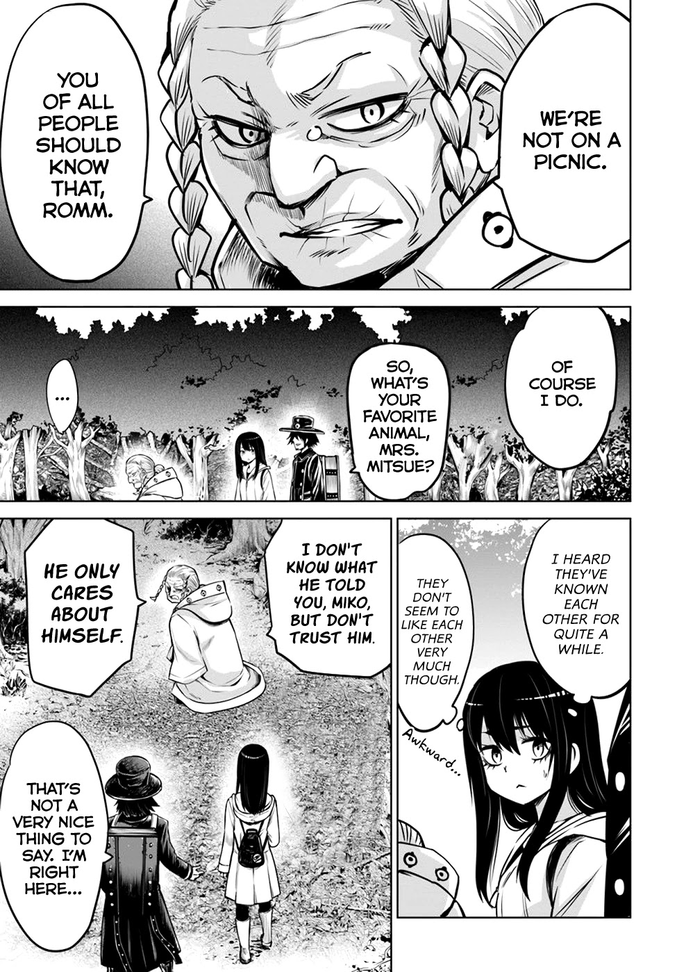 The Girl Who Can See Them Chapter 34 page 5 - Chapter 34