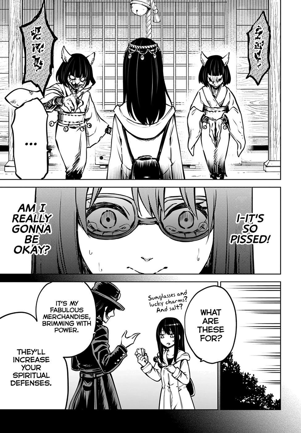The Girl Who Can See Them Chapter 35 page 17 - Chapter 35