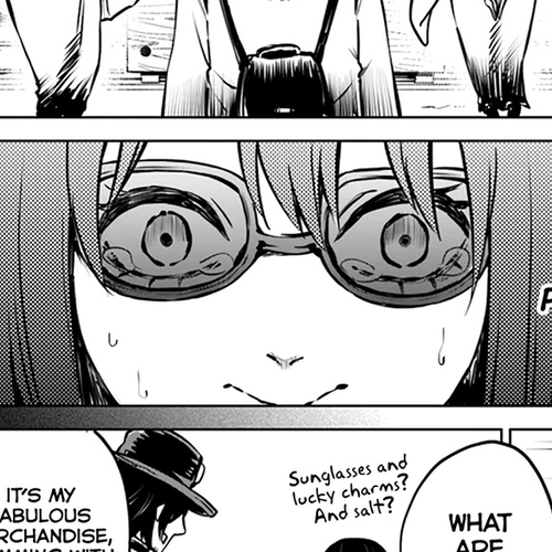 The Girl Who Can See Them Chapter 35 cover