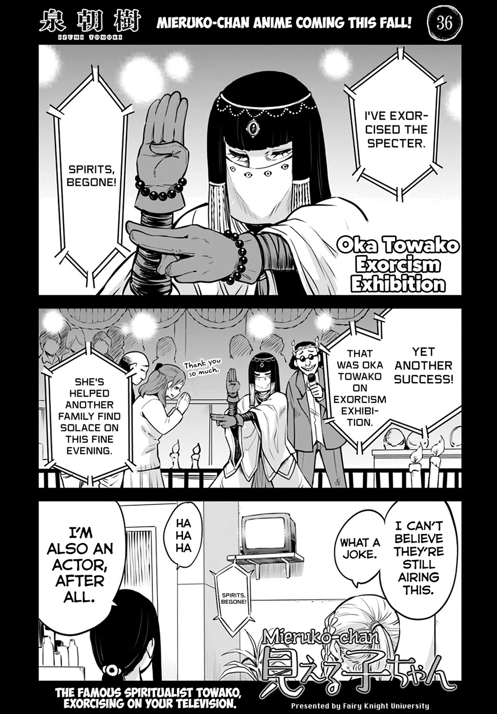The Girl Who Can See Them Chapter 36 page 1 - Chapter 36