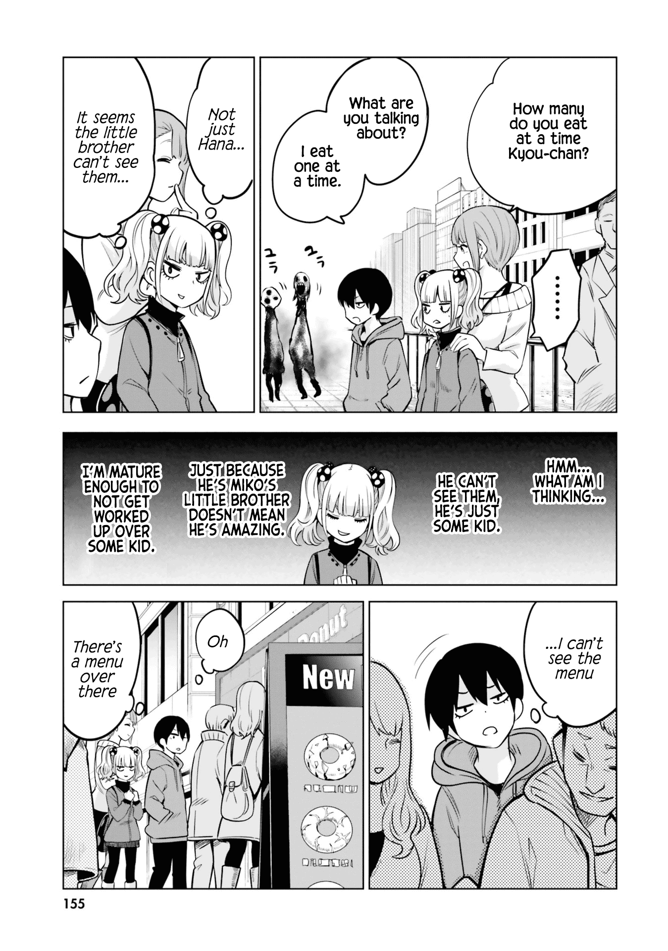 The Girl Who Can See Them Chapter 37.1 page 11 - Chapter 37.1: Volume 6 Extras