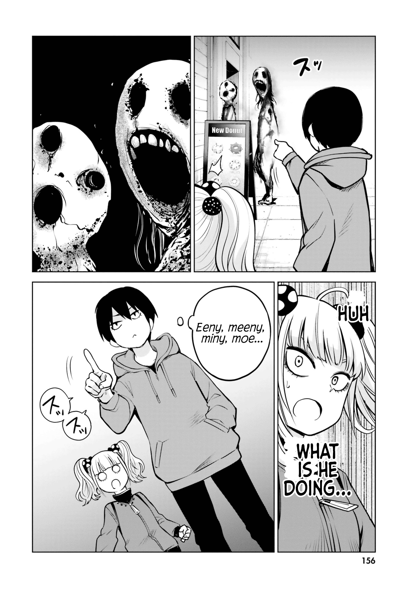 The Girl Who Can See Them Chapter 37.1 page 12 - Chapter 37.1: Volume 6 Extras