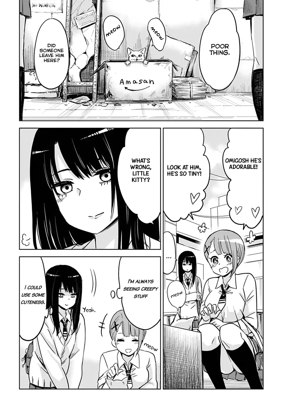 The Girl Who Can See Them Chapter 4 page 8 - Chapter 4