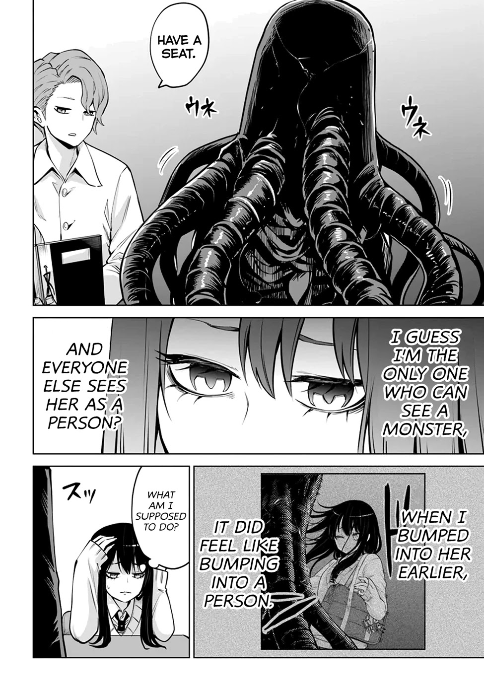 The Girl Who Can See Them Chapter 40 page 6 - Chapter 40