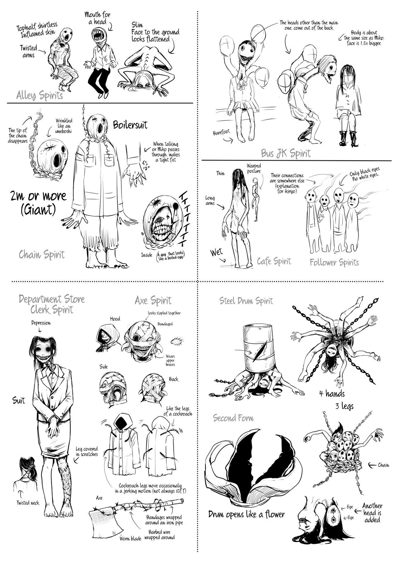 The Girl Who Can See Them Chapter 41.5 page 15 - Chapter 41.5: Volume 7 Extras