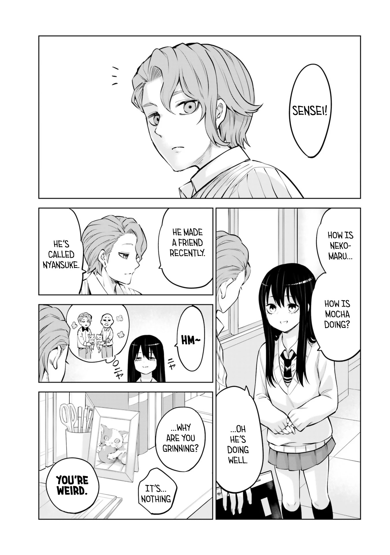 The Girl Who Can See Them Chapter 41.5 page 6 - Chapter 41.5: Volume 7 Extras