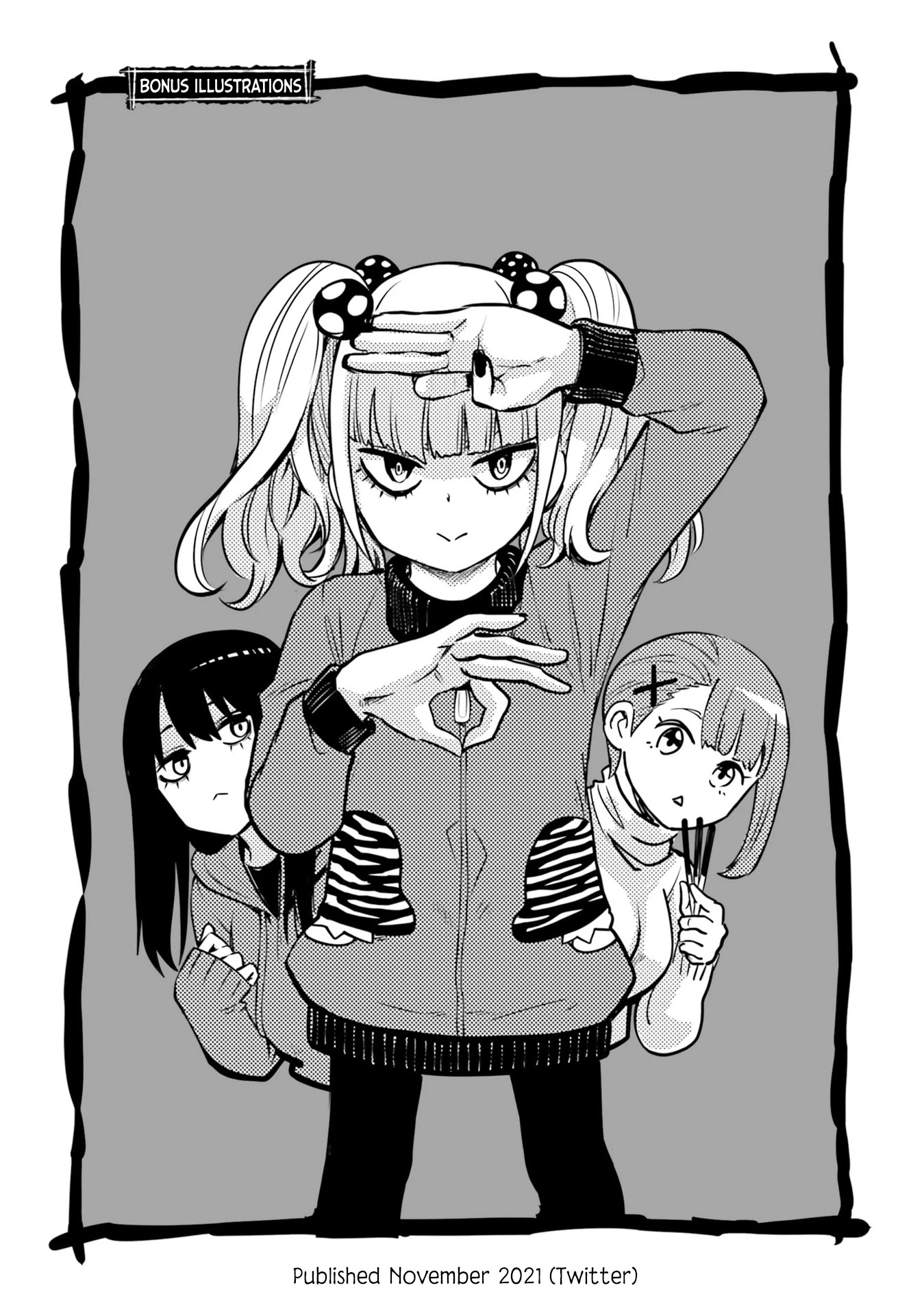 The Girl Who Can See Them Chapter 41.5 page 7 - Chapter 41.5: Volume 7 Extras