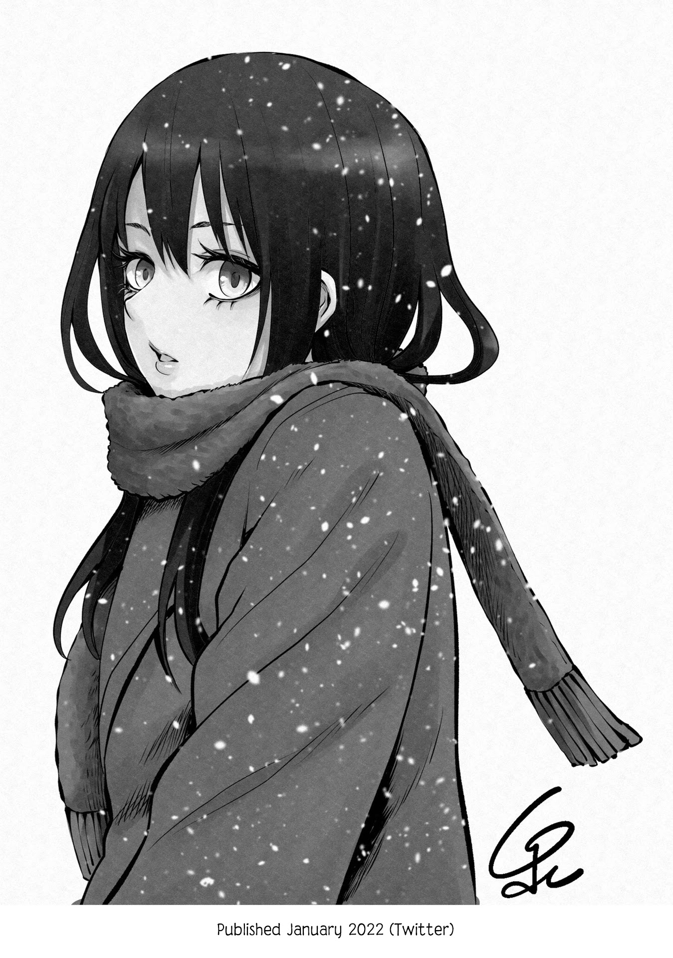 The Girl Who Can See Them Chapter 41.5 page 9 - Chapter 41.5: Volume 7 Extras