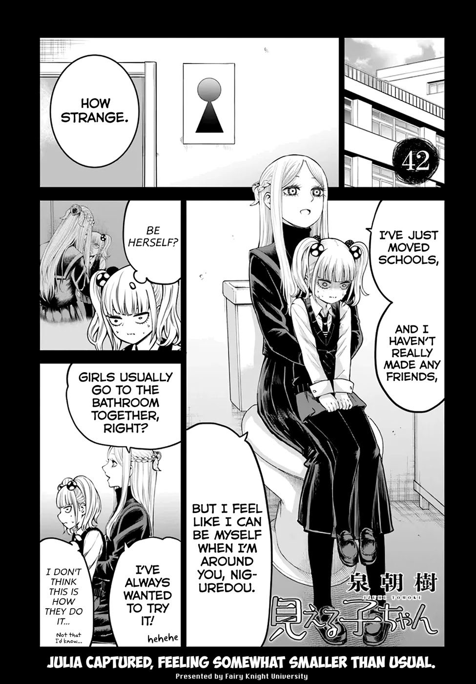 The Girl Who Can See Them Chapter 42 page 1 - Chapter 42