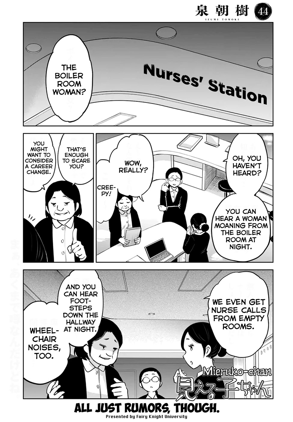 The Girl Who Can See Them Chapter 44 page 1 - Chapter 44