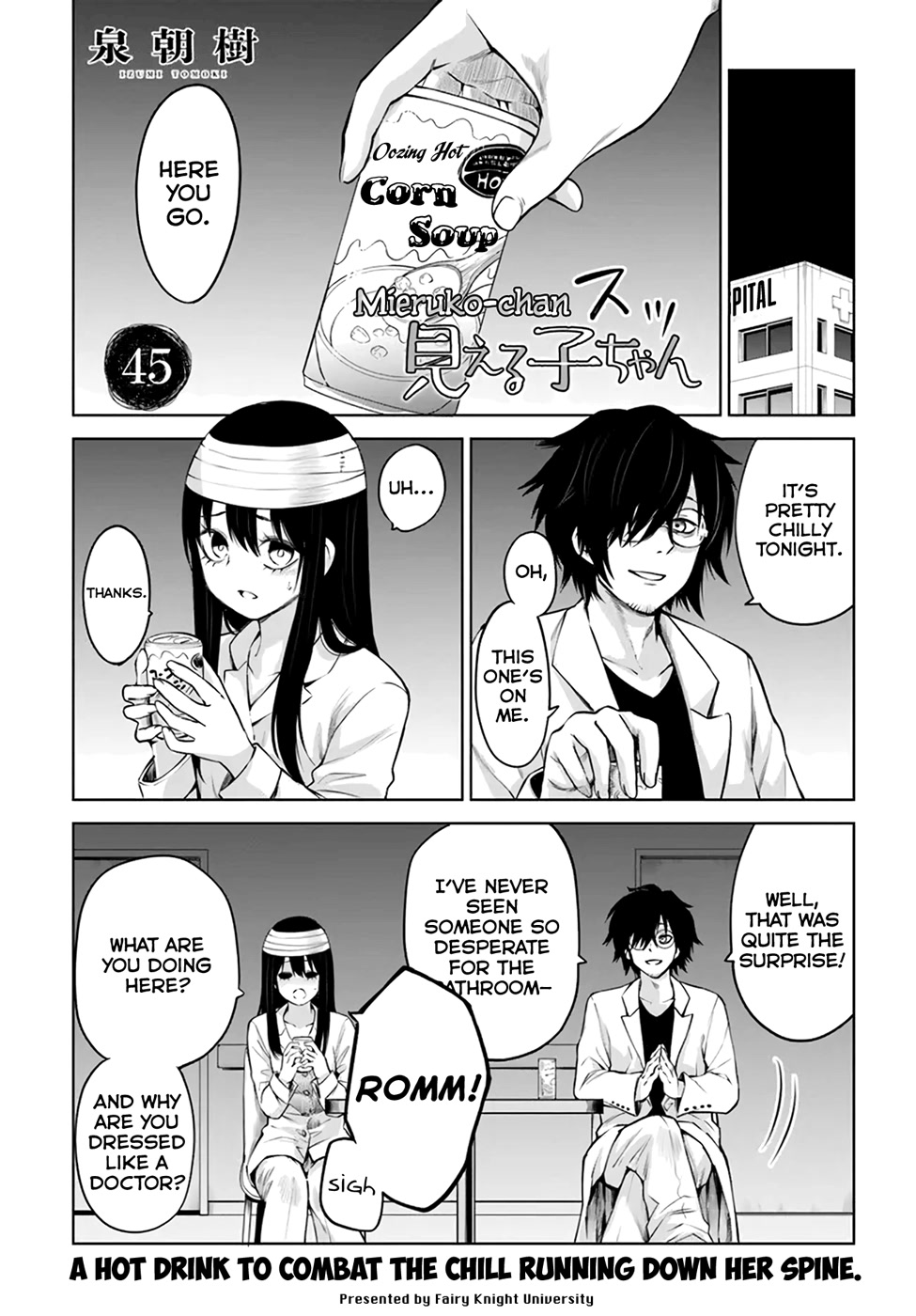 The Girl Who Can See Them Chapter 45 page 1 - Chapter 45