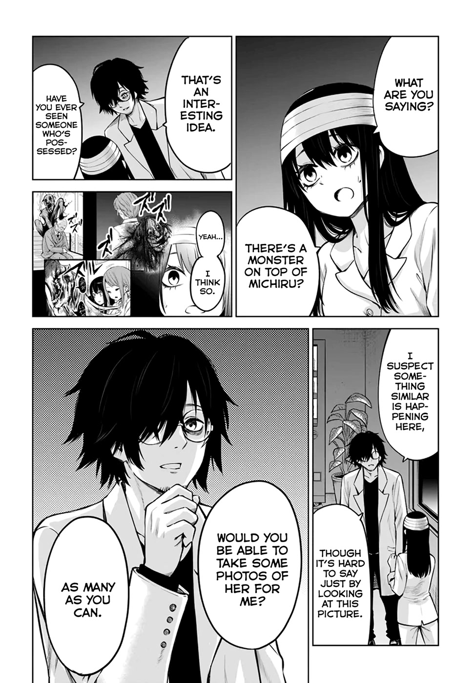 The Girl Who Can See Them Chapter 45 page 8 - Chapter 45