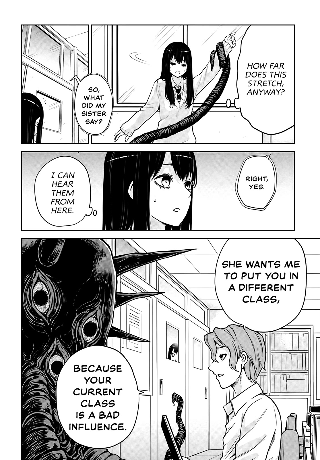 The Girl Who Can See Them Chapter 48 page 8 - Chapter 48
