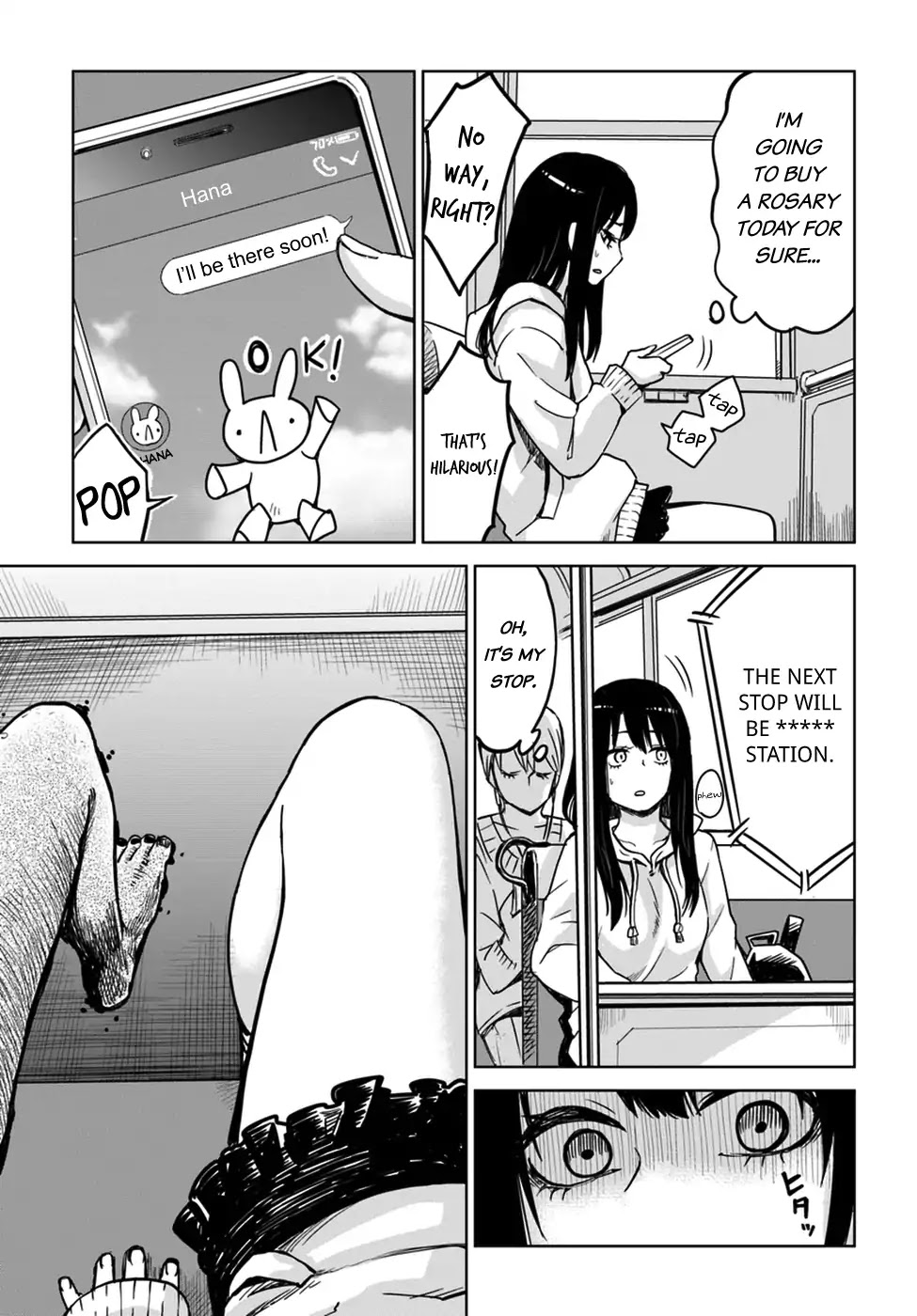 The Girl Who Can See Them Chapter 5 page 3 - Chapter 5