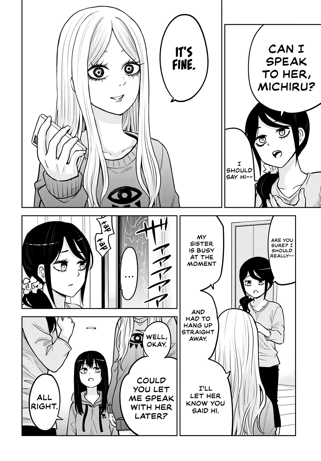 The Girl Who Can See Them Chapter 50.5 page 13 - Chapter 50.5