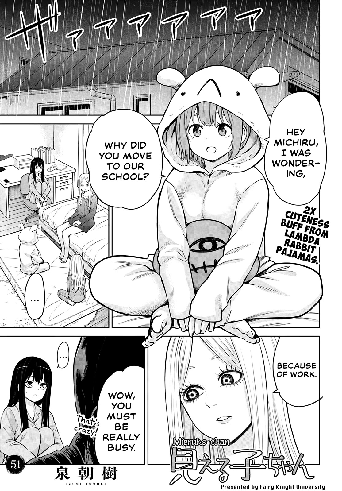 The Girl Who Can See Them Chapter 51 page 1 - Chapter 51
