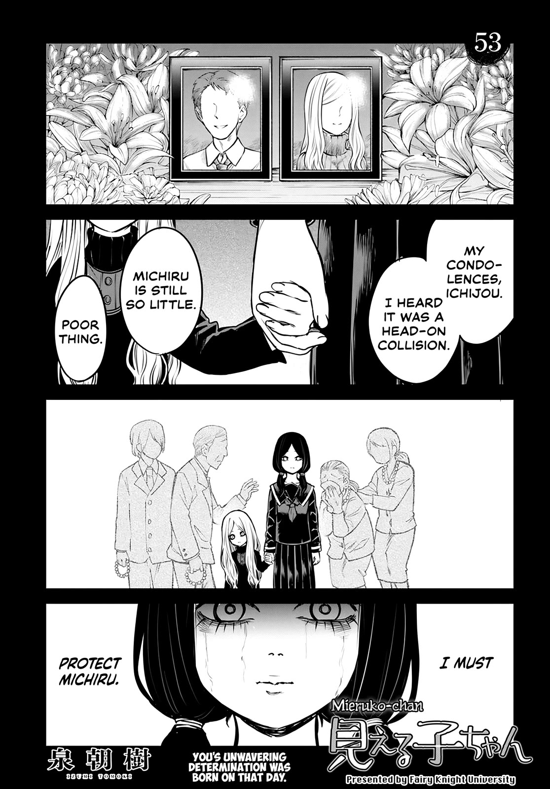 The Girl Who Can See Them Chapter 53 page 1 - Chapter 53