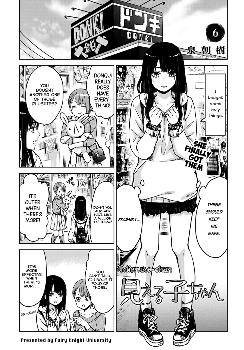 The Girl Who Can See Them Chapter 6 page 1 - Chapter 6